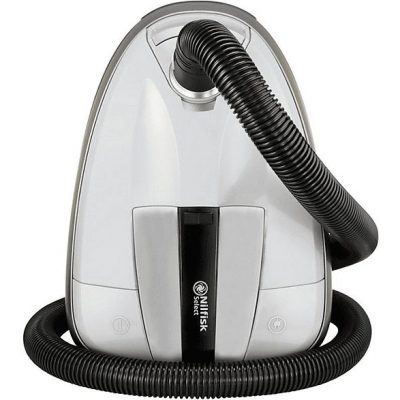 Aspirador con bolsa - NILFISK NILFISK Select Classic White, 650 W, Potencia de succión 270 AirWatt, Depósito 3,1 l, Blanco
