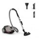 Aspirador con bolsa - PHILIPS 5000 series XD5122/10, 900 W, Depósito 4 l, Beige, Negro, Gris