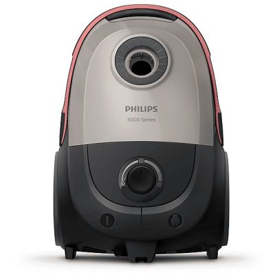 Aspirador con bolsa - PHILIPS 5000 series XD5122/10, 900 W, Depósito 4 l, Beige, Negro, Gris
