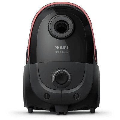 Aspirador con bolsa - PHILIPS 5000 series XD5123/10, 900 W, Potencia de succión 900 W, Depósito 4 l, Negro