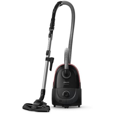 Aspirador con bolsa - PHILIPS 5000 series XD5123/10, 900 W, Potencia de succión 900 W, Depósito 4 l, Negro