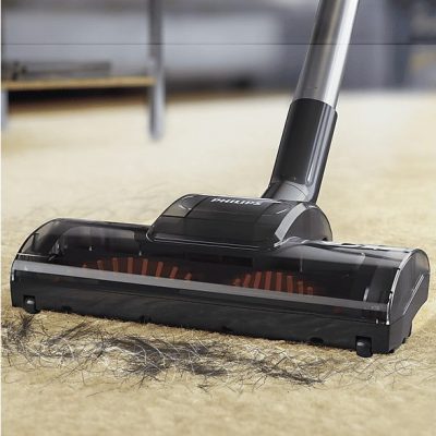 Aspirador con bolsa - PHILIPS 8000 series XD8152/12, 900 W, Depósito 4 l, Gris, Metálico