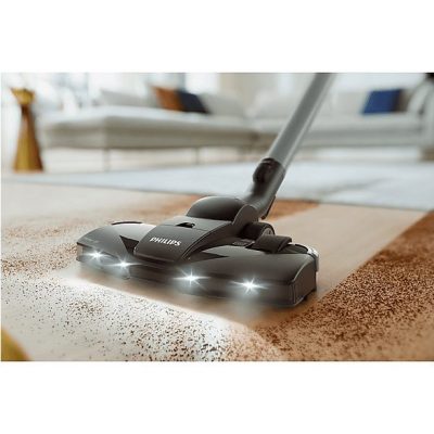Aspirador con bolsa - PHILIPS XD8122/10, 900 W, Depósito 4 l, Negro