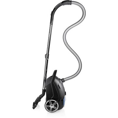 Aspirador con bolsa - PRINCESS 01.334990.01.001, 700 W, Potencia de succión 16000 kPa, Depósito 3 l, Negro