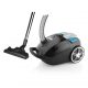 Aspirador con bolsa - PRINCESS 01.334990.01.001, 700 W, Potencia de succión 16000 kPa, Depósito 3 l, Negro