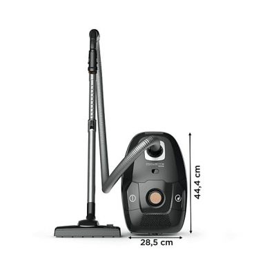 Aspirador con bolsa - Rowenta Green Force RO6189, 400 W, 4.5 L, Motor Effitech® bajo consumo, Filtrado HEPA, Radio 12 m, ECO, Especial Mascotas, Negro