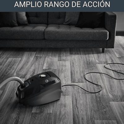 Aspirador con bolsa - Rowenta Green Force RO6189, 400 W, 4.5 L, Motor Effitech® bajo consumo, Filtrado HEPA, Radio 12 m, ECO, Especial Mascotas, Negro