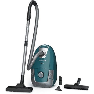 Aspirador con bolsa - ROWENTA RO3143EA, 900 W, Potencia de succión 900 W, Depósito 4,5 l, Azul