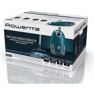 Aspirador con bolsa - ROWENTA RO3143EA, 900 W, Potencia de succión 900 W, Depósito 4,5 l, Azul