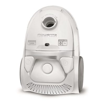 Aspirador con bolsa - ROWENTA RO3927, 750 W, Potencia de succión 750 W, Depósito 3 l, Blanco