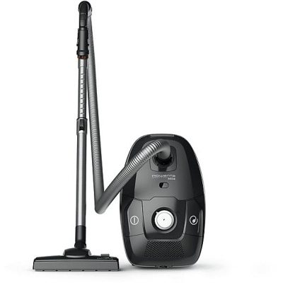 Aspirador con bolsa - ROWENTA RO6136, 900 W, Potencia de succión 750 W, Depósito 4,5 l, Negro