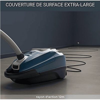 Aspirador con bolsa - ROWENTA RO7451EA, 400 W, Depósito 4,5 l, Azul