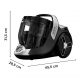 Aspirador con bolsa - ROWENTA RO7C66EA, 500 W, Depósito 2,5 l, Negro, Gris claro
