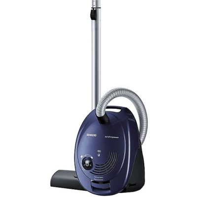 Aspirador con bolsa - SIEMENS VS06A111, 600 W, Depósito 4 l, Azul