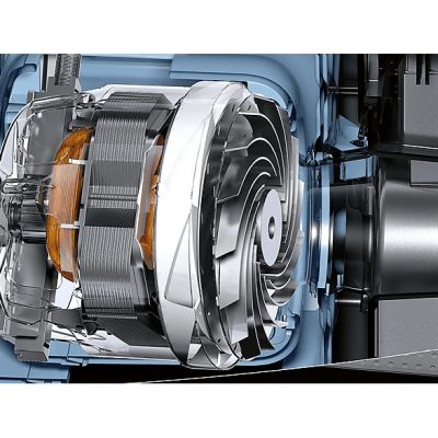 Aspirador con bolsa - SIEMENS VS06A111, 600 W, Depósito 4 l, Azul