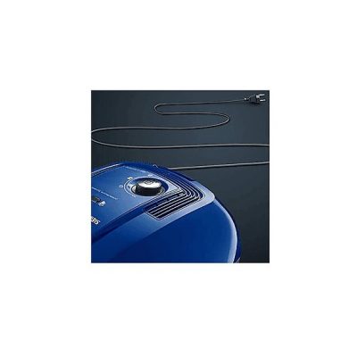 Aspirador con bolsa - SIEMENS VSC3320, 600 W, Depósito 4 l, Azul