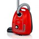 Aspirador con bolsa - SIEMENS VSP3AAAA, 750 W, Depósito 4 l, Rojo