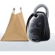 Aspirador con bolsa - SIEMENS VSZ3B212, 700 W, Depósito 4 l, Negro
