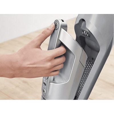 Aspirador de mano - BOSCH AKLBB1612370930, Depósito 0,4 l, Autonomía 55 min, Gris