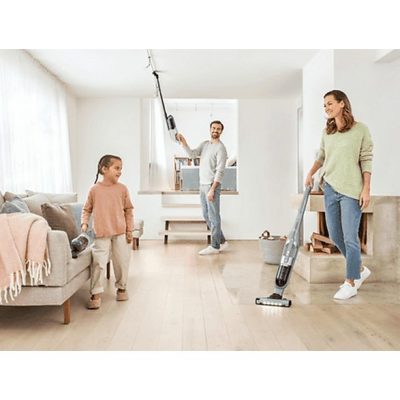 Aspirador de mano - BOSCH AKLBB1612370930, Depósito 0,4 l, Autonomía 55 min, Gris