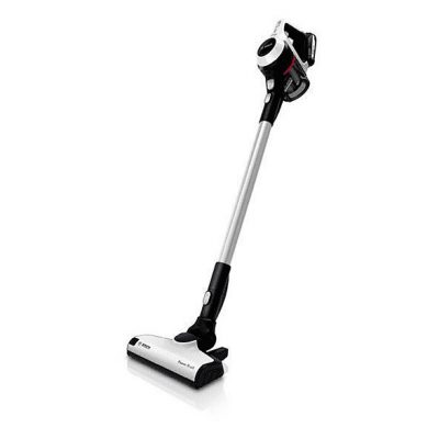 Aspirador de mano - BOSCH BCS61113, 6 W, Depósito 0,3 l, Autonomía 30 min, Blanco