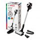 Aspirador de mano - BOSCH BCS61113, 6 W, Depósito 0,3 l, Autonomía 30 min, Blanco