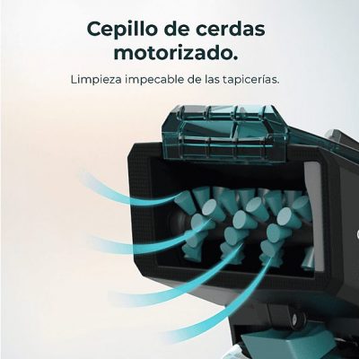Aspirador de mano - CECOTEC Conga MotorHand Carpet&Spot Clean 2500, 100 W, Depósito 500 ml, Autonomía 120 min, Multicolor