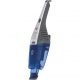 Aspirador de mano - HOOVER 39300767, 7,1 V, Depósito 0,3 l, Autonomía 10 min, Azul, Transparente
