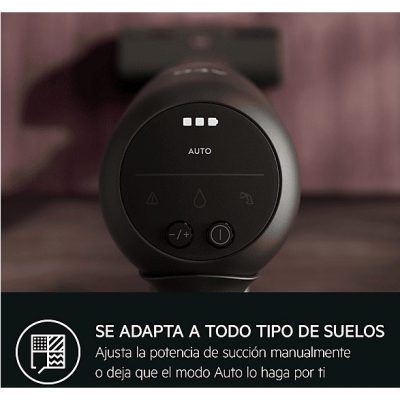 Aspirador escoba - AEG Aspirador Escoba AEG AP71UB14GG Ultimate, Potencia de succión 95 AirWatt, Autonomía 50 min, Gris