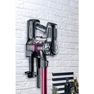 Aspirador escoba - ARIETE Digital Lithium, 200 W, Potencia de succión 450 W, Depósito 220 l, Rosa
