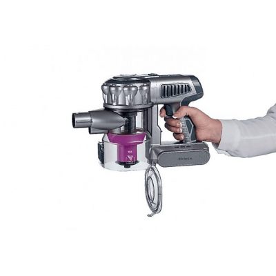 Aspirador escoba - ARIETE Digital Lithium, 200 W, Potencia de succión 450 W, Depósito 220 l, Rosa