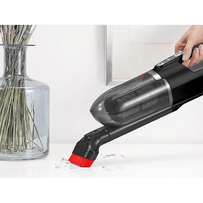 Aspirador escoba - BOSCH BBH3ZOO28, 25,2 V, Potencia de succión 25 AirWatt, Depósito 0,4 l, Negro, Rojo