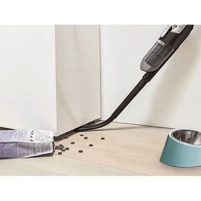 Aspirador escoba - BOSCH BBH3ZOO28, 25,2 V, Potencia de succión 25 AirWatt, Depósito 0,4 l, Negro, Rojo