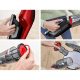 Aspirador escoba - BOSCH BBH3ZOO28, 25,2 V, Potencia de succión 25 AirWatt, Depósito 0,4 l, Negro, Rojo