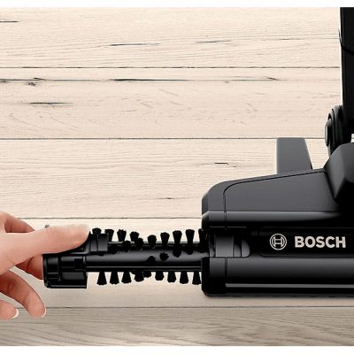 Aspirador escoba - BOSCH BBHF220, 38,7 W, Depósito 0,4 l, Autonomía 40 min, Negro