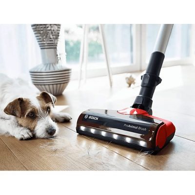 Aspirador escoba - BOSCH BBS711ANM, 700 W, Depósito 0,3 l, Autonomía 40.0 min, Inox