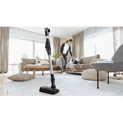 Aspirador escoba - BOSCH BBS711W, 54 W, Depósito 0,3 l, Autonomía 40 min, Inox