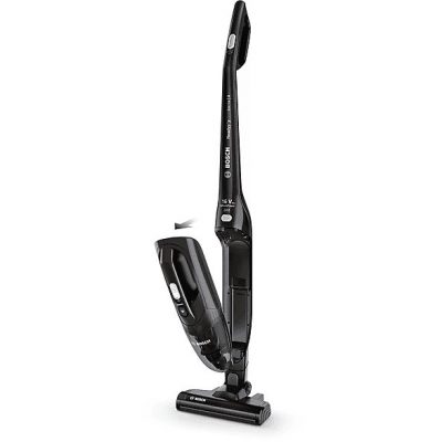 Aspirador escoba - BOSCH BCHF216B, 145 W, Depósito 0,4 l, Autonomía 40 min, Negro
