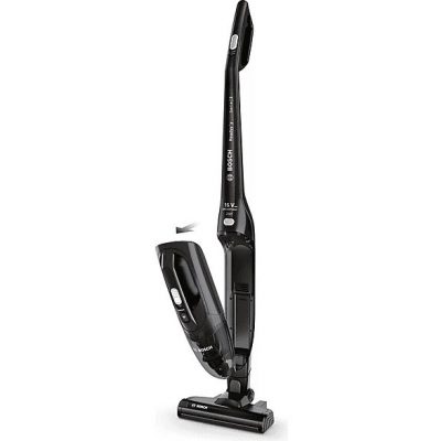 Aspirador escoba - BOSCH BCHF216B, 145 W, Depósito 0,4 l, Autonomía 40 min, Negro