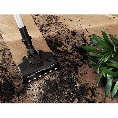 Aspirador escoba - BOSCH BCS711XXL, 7 W, Depósito 0,3 l, Autonomía 40 min, Blanco