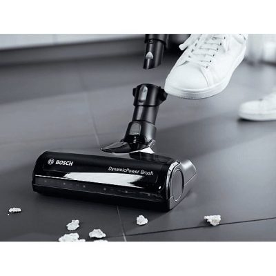 Aspirador escoba - BOSCH BCS711XXL, 7 W, Depósito 0,3 l, Autonomía 40 min, Blanco