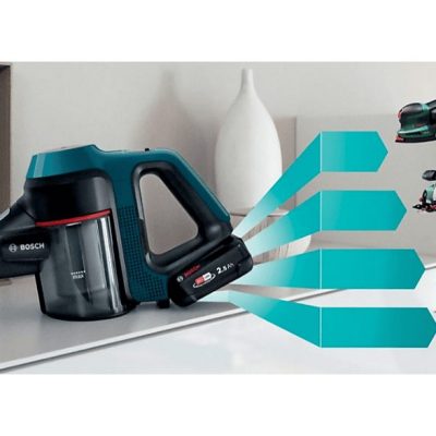 Aspirador escoba - BOSCH BSS71125AH, 500 W, Depósito 0,3 l, Autonomía 35 min, Negro