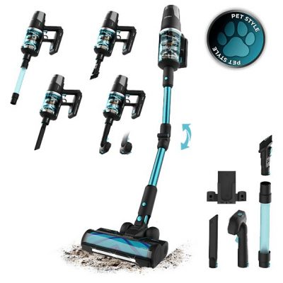 Aspirador escoba - CECOTEC A92_EU01_115938, 780 W, Potencia de succión 30 kPa, Depósito 600 ml, Autonomía 90 min, Multicolor