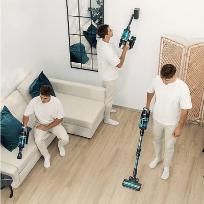 Aspirador escoba - CECOTEC A92_EU01_115938, 780 W, Potencia de succión 30 kPa, Depósito 600 ml, Autonomía 90 min, Multicolor