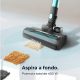 Aspirador escoba - CECOTEC Cecotec Conga Rockstar 2500 Thunder Pet Flex, 400 W, Potencia de succión 30 kPa, Depósito 500 ml, Autonomía 120 min, Multicolor