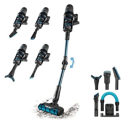 Aspirador escoba - CECOTEC Conga Rockstar 11500 Odyssey ErgoFlex, 850 W, Potencia de succión 300 AirWatt, Depósito 0,5 ml, Autonomía 120 min, Multicolor