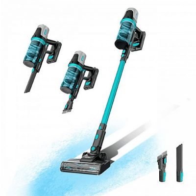 Aspirador escoba - CECOTEC Conga Rockstar 1500 Horizon Genesis XL, 215 W, Potencia de succión 215 W, Depósito 0,5 l, Autonomía 120 min, Multicolor
