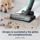 Aspirador escoba - CECOTEC Conga Rockstar 1500 Horizon Genesis XL, 215 W, Potencia de succión 215 W, Depósito 0,5 l, Autonomía 120 min, Multicolor