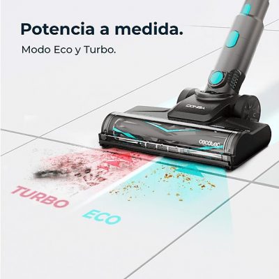 Aspirador escoba - CECOTEC Conga Rockstar 1500 Horizon Genesis XL, 215 W, Potencia de succión 215 W, Depósito 0,5 l, Autonomía 120 min, Multicolor