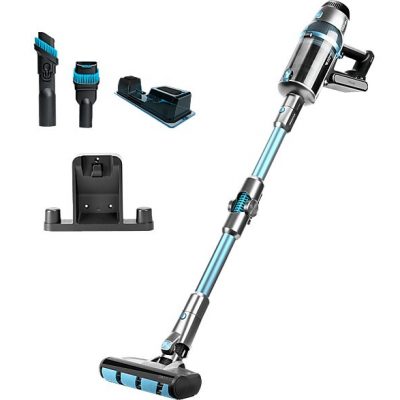 Aspirador escoba - Cecotec Conga Rockstar 1700 Titanium ErgoWet, 680 W, 75 min, Negro